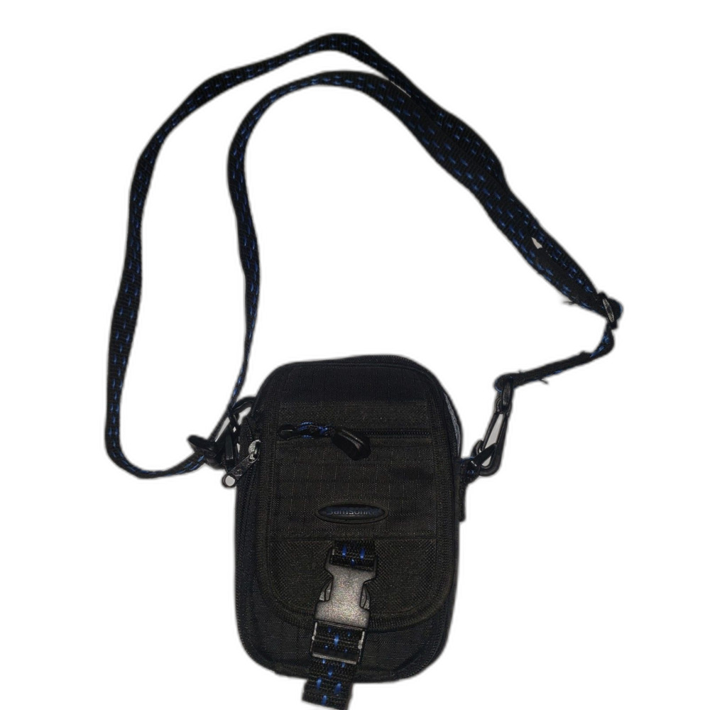 SAMSONITE Small Black Camera Bag Case with Adjustable Carry Strap Belt